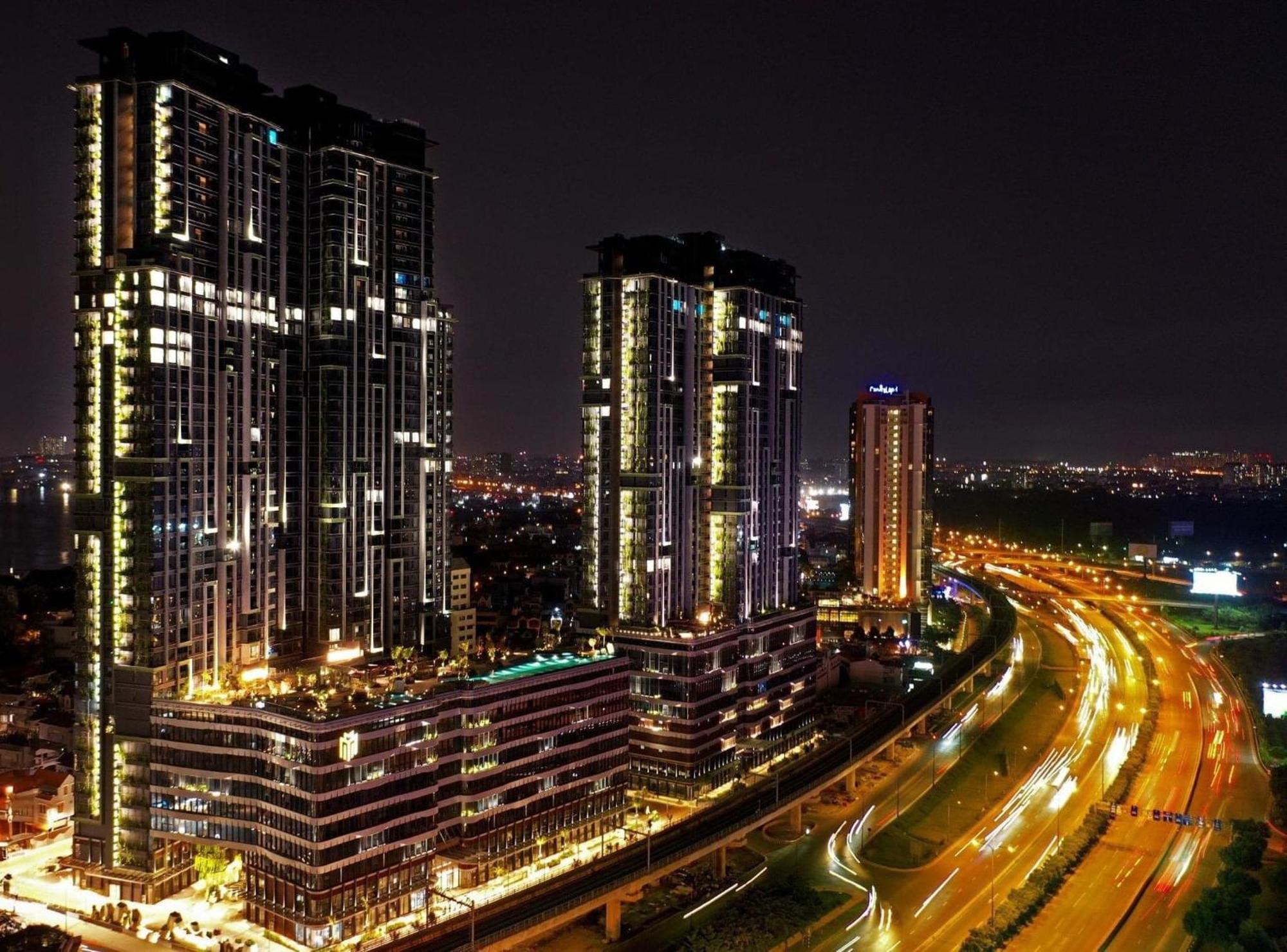 Ferienwohnung Lumiere Riverside By Aura Luxury Ho-Chi-Minh-Stadt Exterior foto