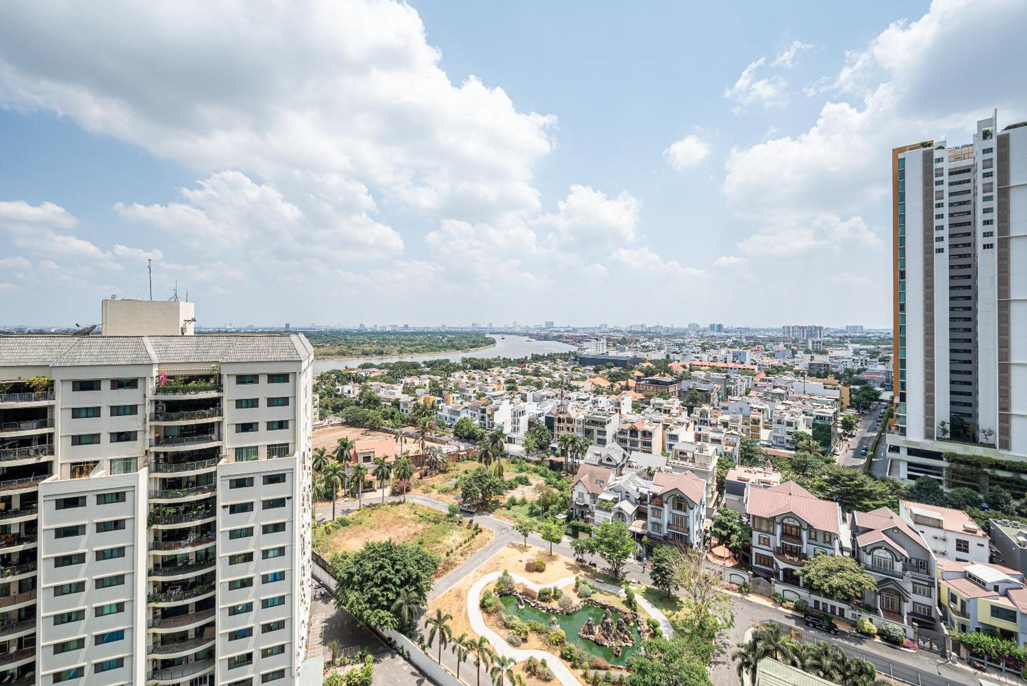 Ferienwohnung Lumiere Riverside By Aura Luxury Ho-Chi-Minh-Stadt Exterior foto